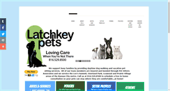 Desktop Screenshot of latchkeypets.net